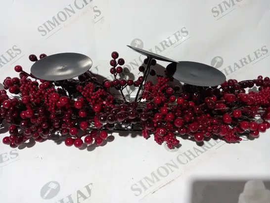 BOXED MIXED BERRY CANDLE HOLDER 