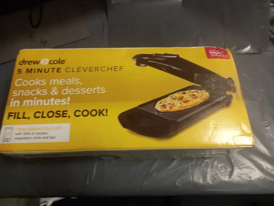 DREW & COLE 5 MINUTE CLEVER CHEF- NON-STICK MULTICOOKER 