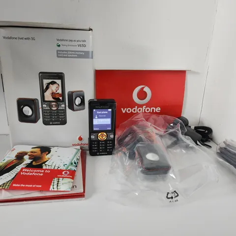 BOXED SONY ECRISSON V630I CLASSIC MOBILE PHONE WITH SPEAKERS 