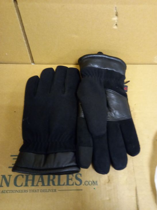 CCBETTER BLACK WINTER GLOVES SIZE L