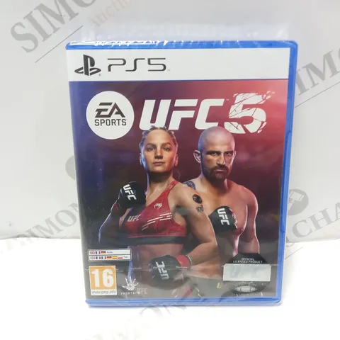 BOXED AND SEALED UFC 5 (PS5)
