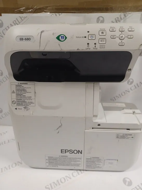 UNBOXED EPSON EB-680 LCD PROJECTOR