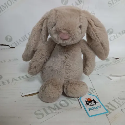 JELLYCAT I AM SMALL BASHFUL BEIGE BUNNY