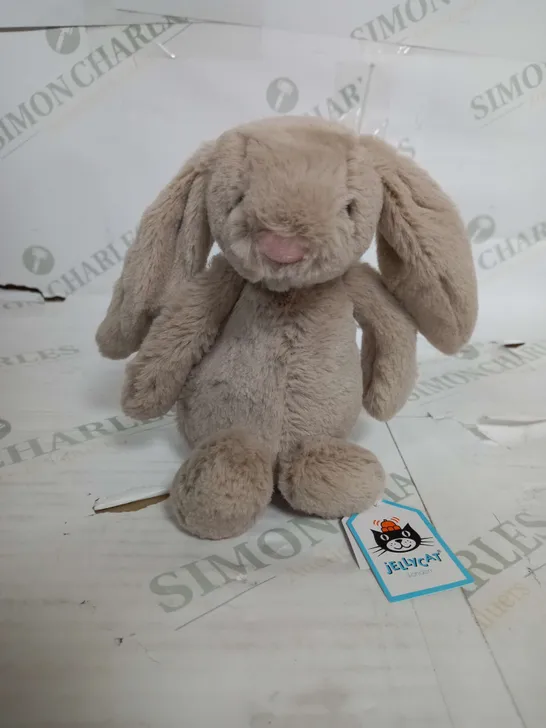 JELLYCAT I AM SMALL BASHFUL BEIGE BUNNY