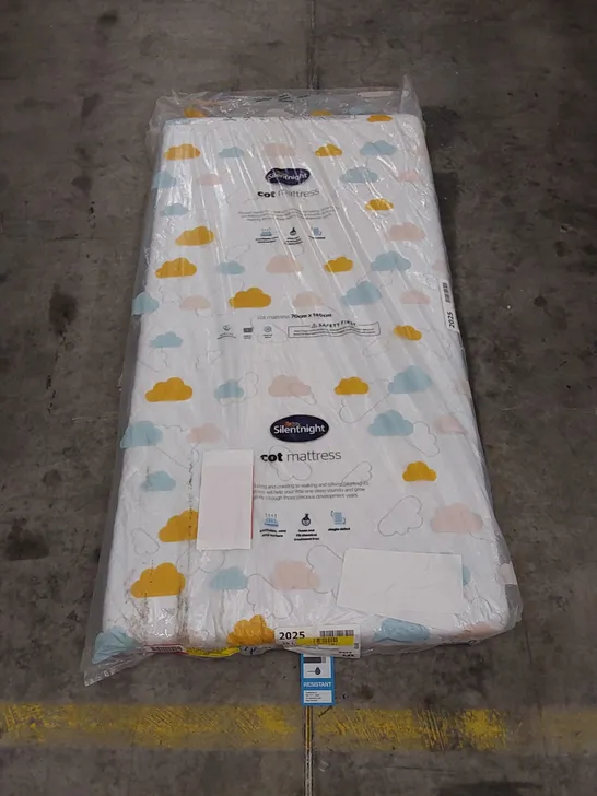 QUALITY BAGGED SAFE NIGHTS AIRFLOW 70 X 140cm COT MATTRESS 