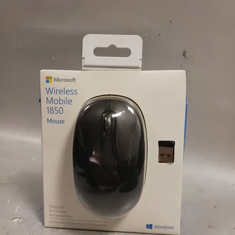 BOXED SEALED MICROSOFT WIRELESS MOBILE 1850 MOUSE 