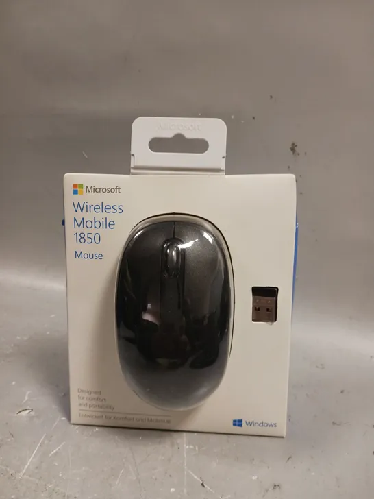 BOXED SEALED MICROSOFT WIRELESS MOBILE 1850 MOUSE 