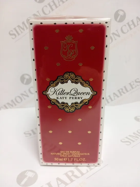 BOXED AND SEALED KILLER QUEEN KATY PERRY EAU DE PARFUM 50ML