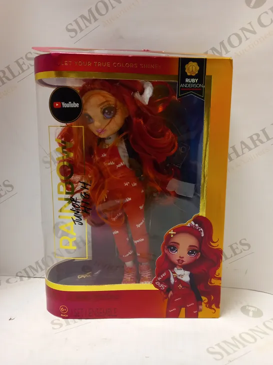 RAINBOW HIGH JUNIOR HIGH - RUBY ANDERSON FASHION DOLL  RRP £29