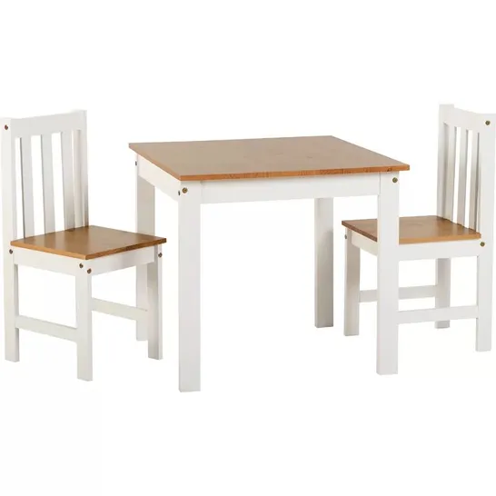 BOXED BRADMOOR DINING SET WITH 2 CHAIRS