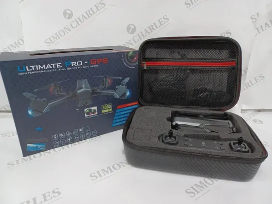 BOXED ULTIMATE PRO GPS HIGH PERFORMANCE RC FULL HD GPS FOLDING DRONE 