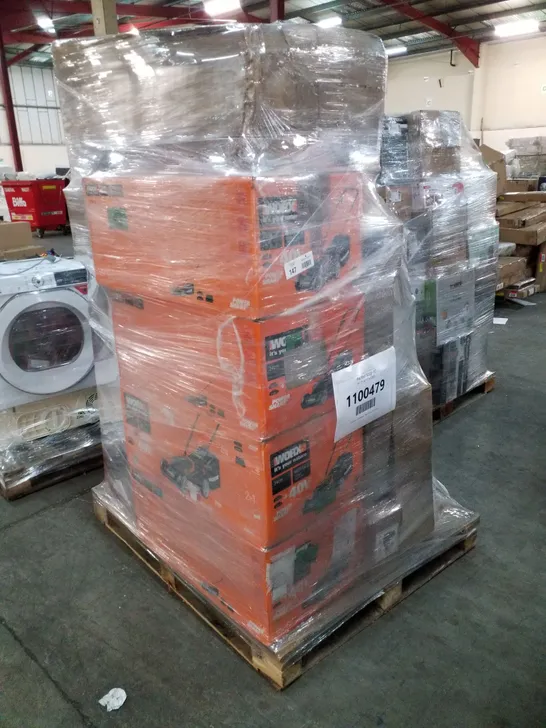 PALLET OF APPROXIMATELY ASSORTED HOUSEHOLD & ELECTRICITY PRODUCTS INCLUDING 