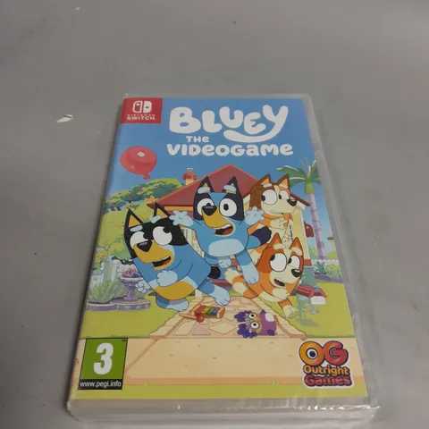 SEALED BLUEY THE VIDEOGAME FOR NINTENDO SWITCH 