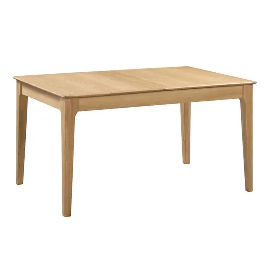 BOXED MAPLEVIEW EXTENDABLE DINING TABLE IN NATURAL OAK (2 BOXES)