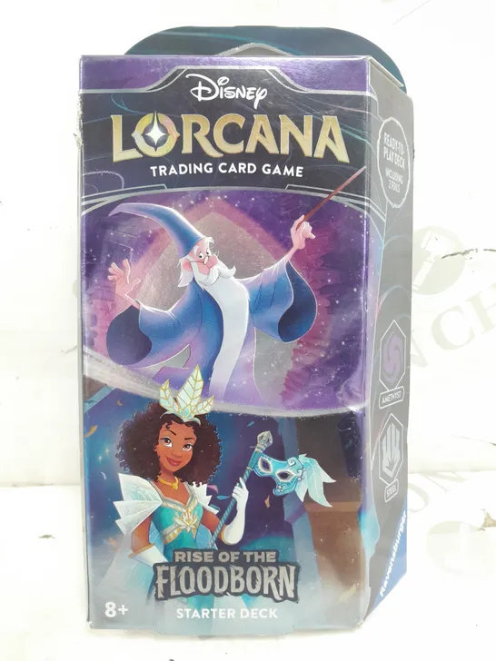 BRAND NEW SEALED DISNEY LORCANA TRADING CARD GAME RISE OF THE FLOODBORN STARTING DECK