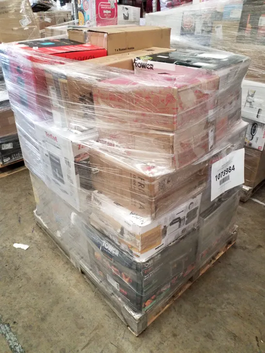 PALLET OF APPROXIMATELY 18 UNPROCESSED RAW RETURN HOUSEHOLD AND ELECTRICAL GOODS TO INCLUDE;