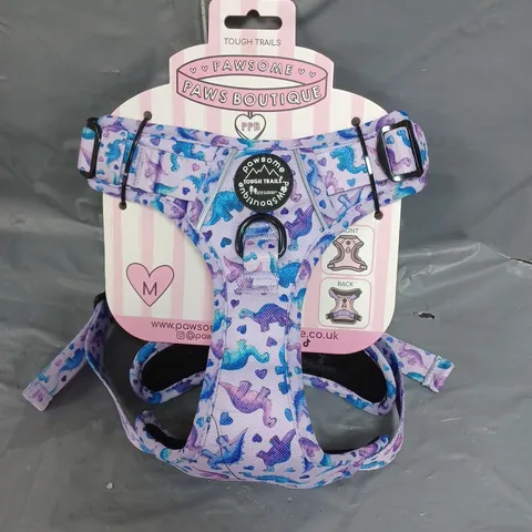 PAWSOME PAWS BOUTIQUE TOUGH TRAILS DOG HARNESS MEDIUM 