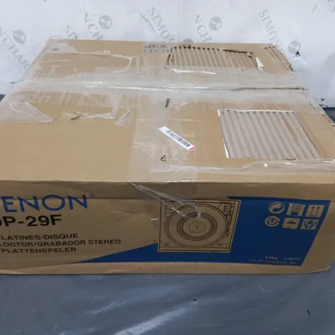 BOXED DENON DP-29F TURNTABLE