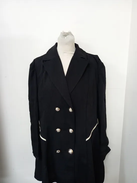 HANCY COAT IN BLACK SIZE UNSPECIFIED 