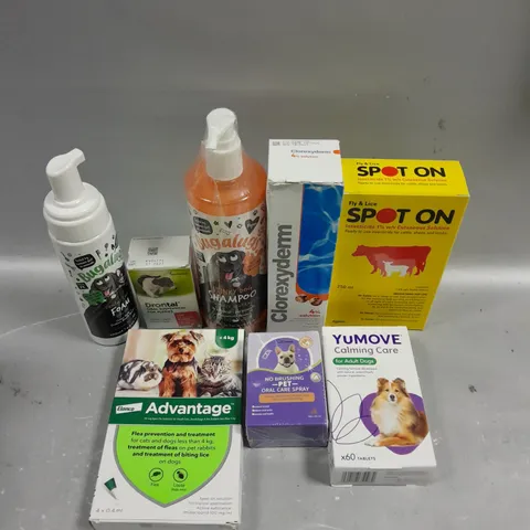 APPROXIMATELY 20 ASSORTED PET CARE & MEDICATION PRODUCTS  