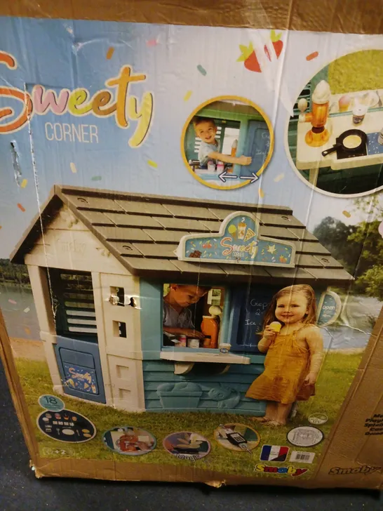 BOXED SMOBY SWEET CORNER PLAYHOUSE - COLLECTION ONLY RRP £179.99