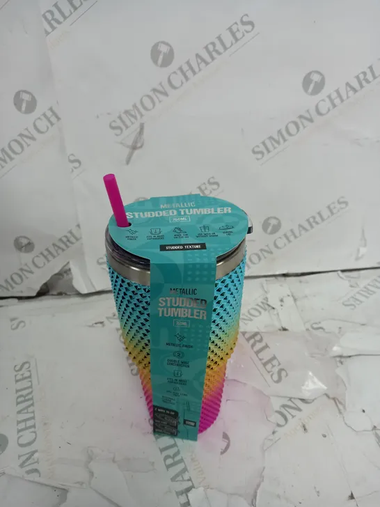 METALLIC STUDDED TUMBLER 760ML 