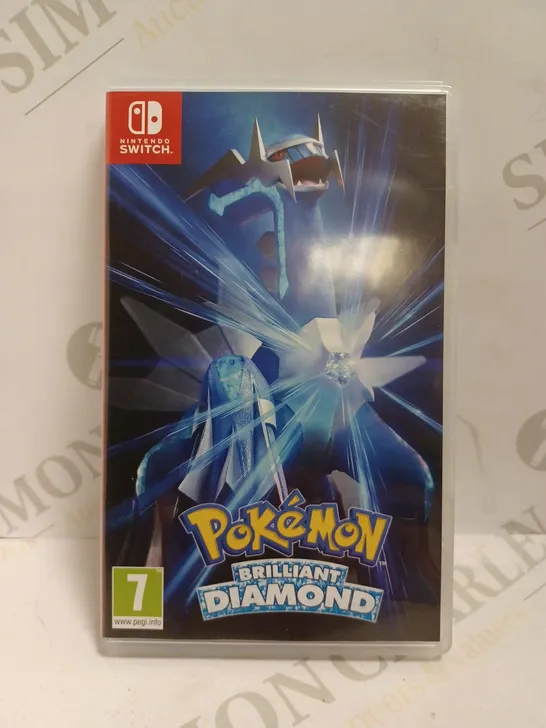 NINTENDO SWITCH POKEMON BRILLIANT DIAMOND GAME