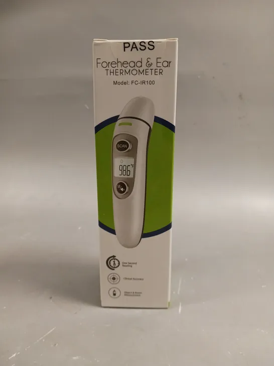 SEALED FC-IR100 FOREHEAD & EAR THERMOMETER 