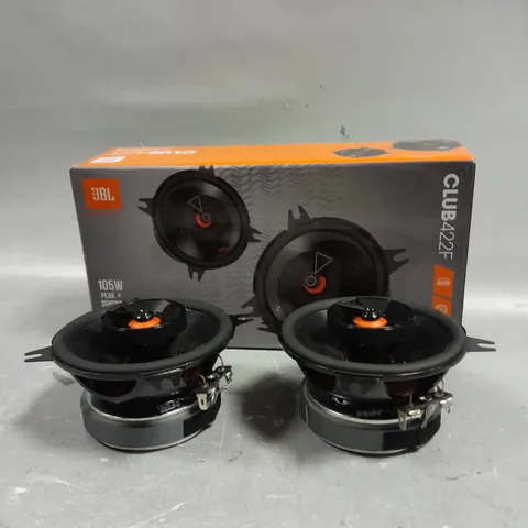 BOXED JBL CLUB 422F 4" TWO-WAY CAR SPEAKERS 