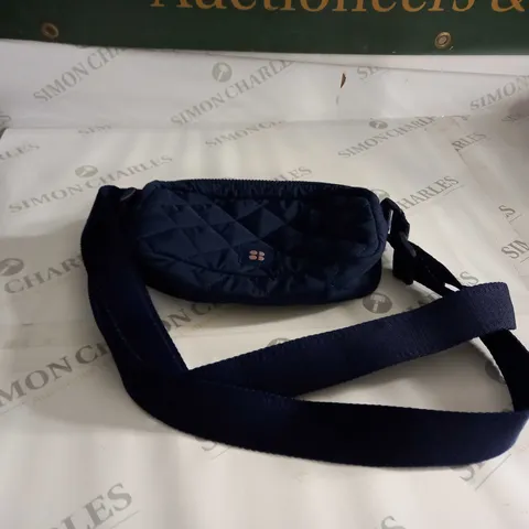 NAVY BLUE ZIPPED/STRAPPED PADDED