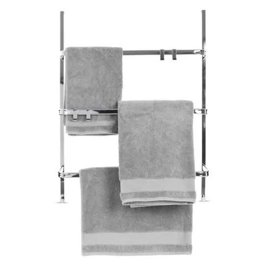 BOXED STONECIPHER 50 CM 0VER THE DOOR TOWEL RAIL 