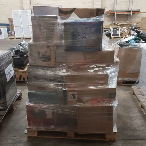 PALLET OF APPROXIMATELY 30 UNPROCESSED RAW RETURN HOUSEHOLD AND ELECTRICAL GOODS TO INCLUDE;