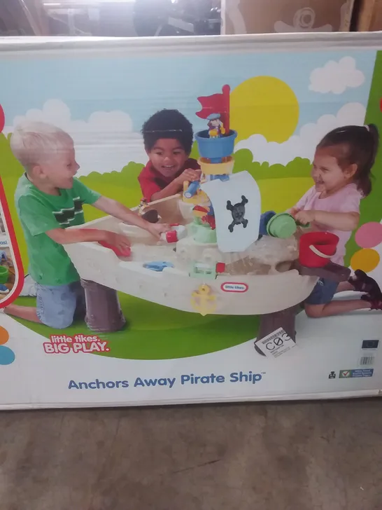 BOXED LITTLE TIKES ANCHORS AWAY PIRATE SHIP