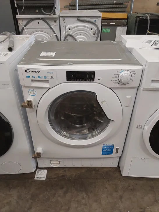 CANDY CBD485D1E/1-80 INTEGRATED WASHER DRYER - WHITE