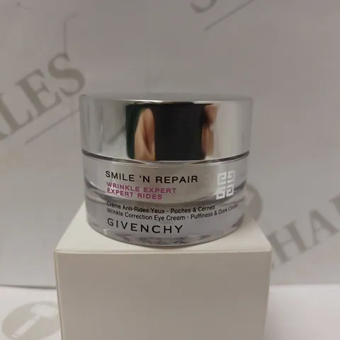 GIVENCHY SMILE 'N REPAIR WRINKLE CORRECTION EYE CREAM 15ML TESTER