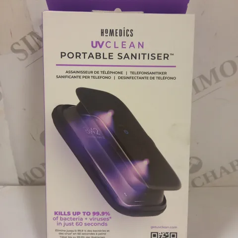 HOMEDICS UV-CLEAN PORTABLE SMARTPHONE SANITISER