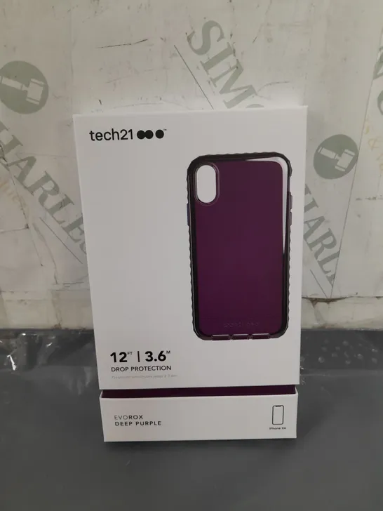 APPROXIMATELY 100 TECH21 DEEP PURPLE  EVO ROX IPHONE XR CASES