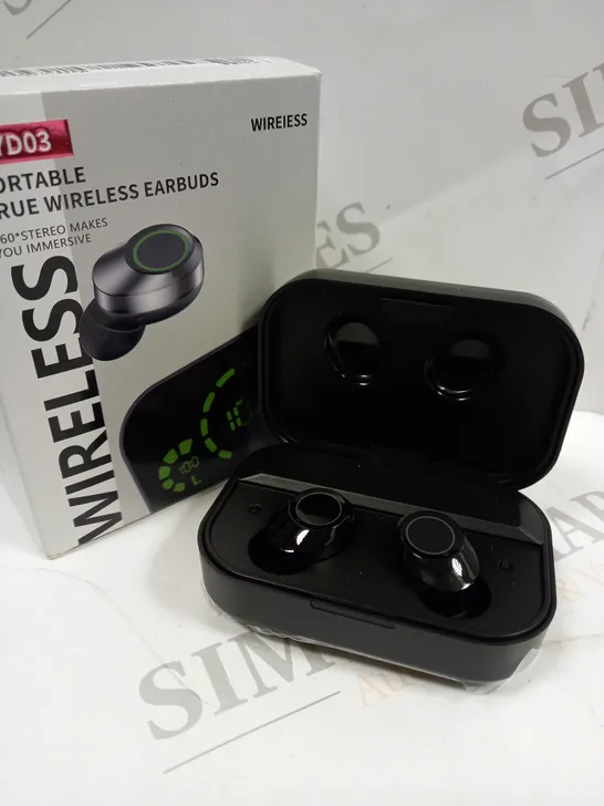 YD03 PORTABLE TRUE WIRELESS EARBUDS 