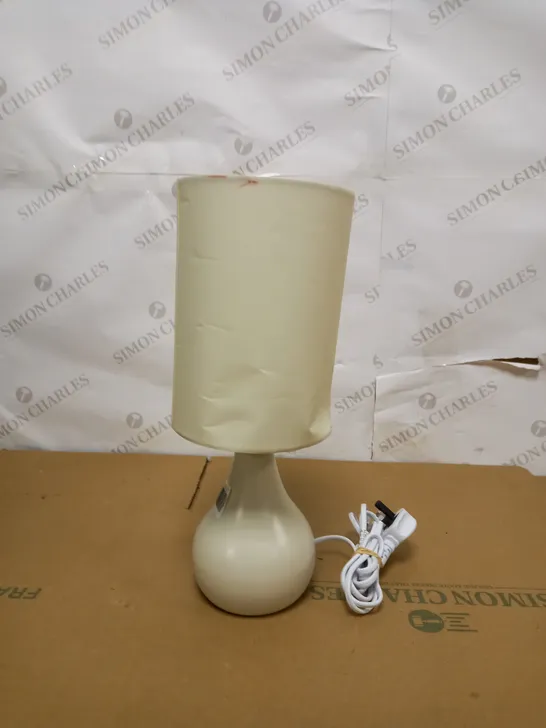 JOHN LEWIS CRISTY TABLE LAMP WHITE