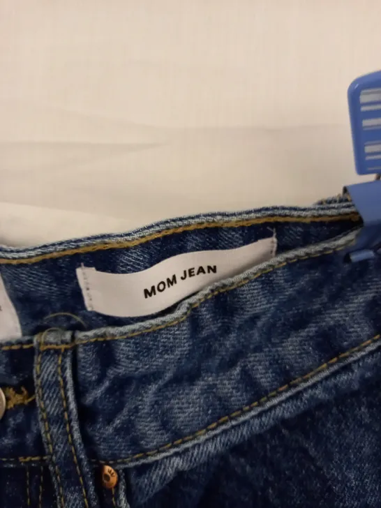 BOX OF APPROX 20 COTTON ON MOM JEANS IN GOOGEE BLUE EU 34