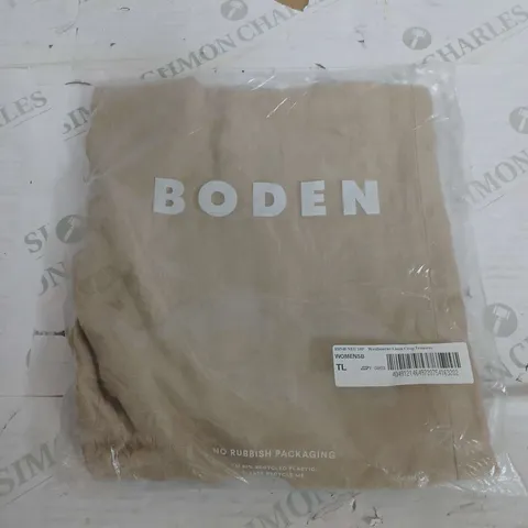 SEALED BODEN WESTBOURNE LINEN CROP TROUSERS - 10P