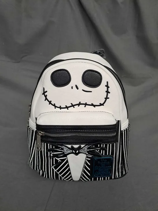 DISNEY TIME BURTONS THE NIGHTMARE BEFORE CHRISTMAS LOUNGEFLY BAG