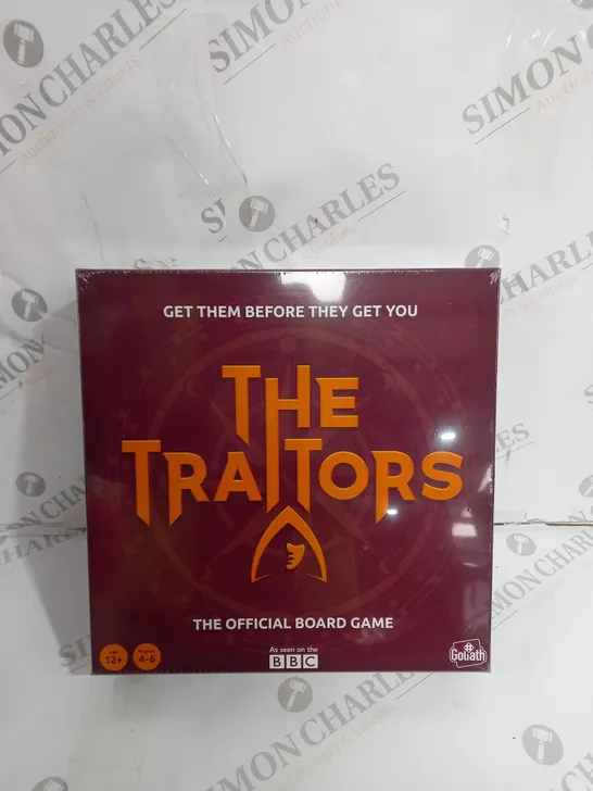 GOLIATH BBC THE TRAITORS OFFICIAL BOARD GAME 