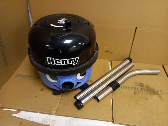 HENRY HVR160 BAGGED CYLINDER VACUUM BLUE