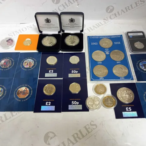 LOT OF 24 COLLECTIBLE COINS