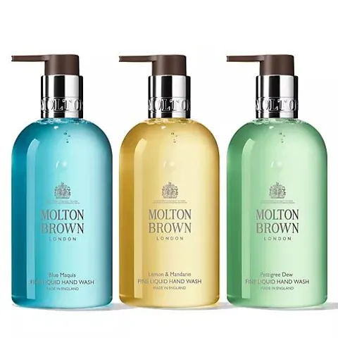 MOLTON BROWN FRESH AND REINVIGORATING FINE LIQUID HAND WASH TRIO 300ML