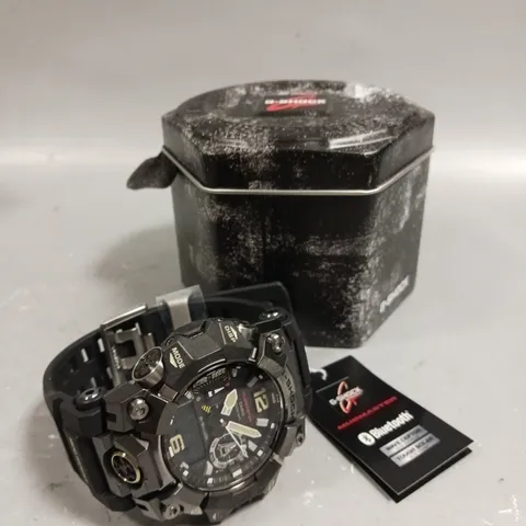 BOXED CASIO G-SHOCK MUDMASTER BLUETOOTH ENABLED WATCH 