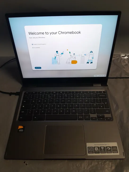 ACER SPIN 513 CHROMEBOOK WITH MEDIATEK 1380 PROCESSOR 13.5" QHD