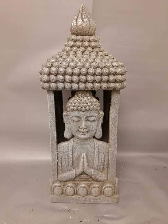 BOXED MY GARDEN STORIES SOLAR LED BUDDHA TEMPLE