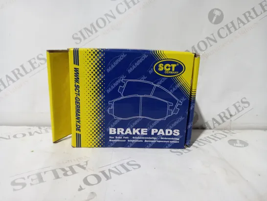 BOXED AND SEALED SCT BRAKE PADS SP378